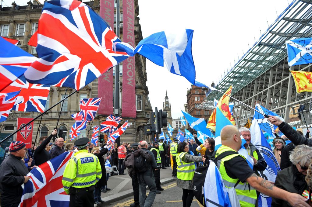 Will Scotland Vote Again On Independence Investment Monitor   Scotland Independence Flags 